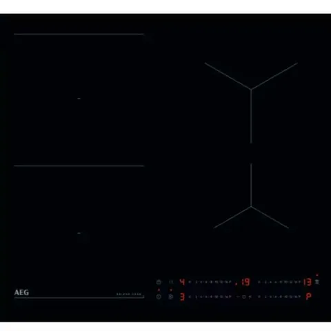 AEG TO64IB00FB 6000 4 ZONE 60CM BRIDGE INDUCTION HOB WITH HOB2HOOD - BLACK