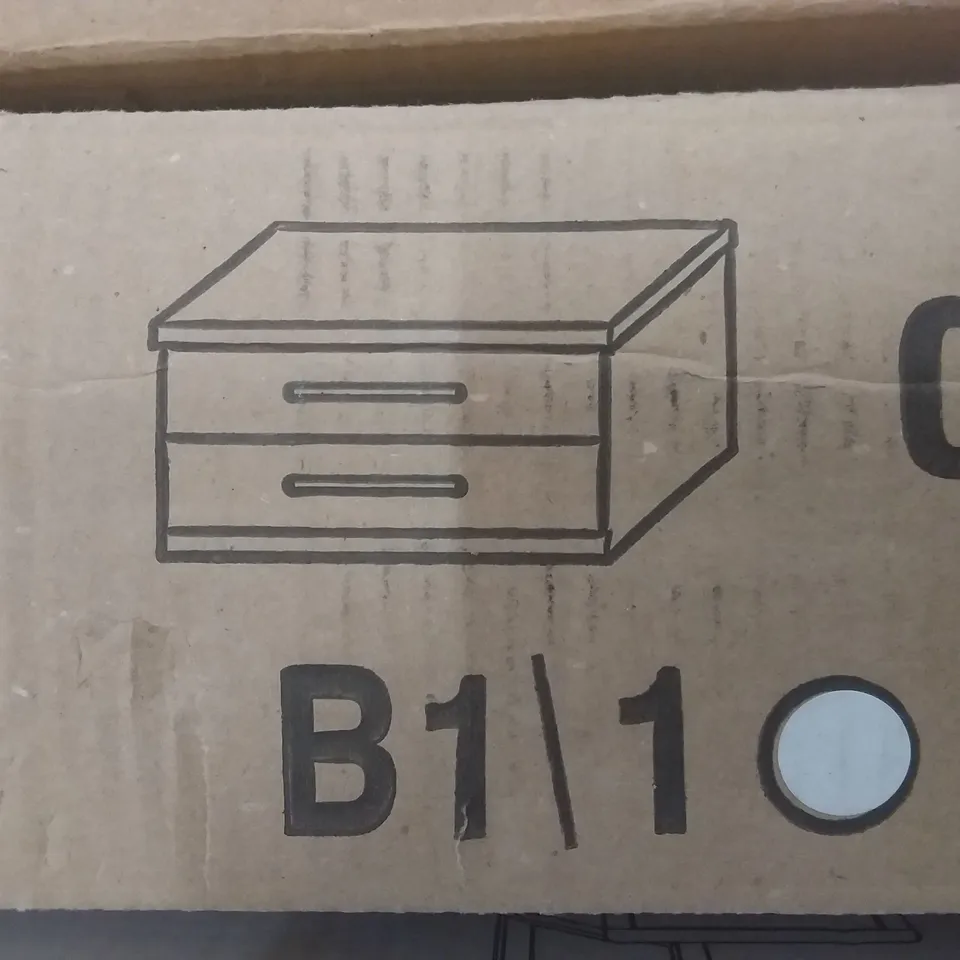 BOXED CHEVET NIGHT TABLE (1 BOX)