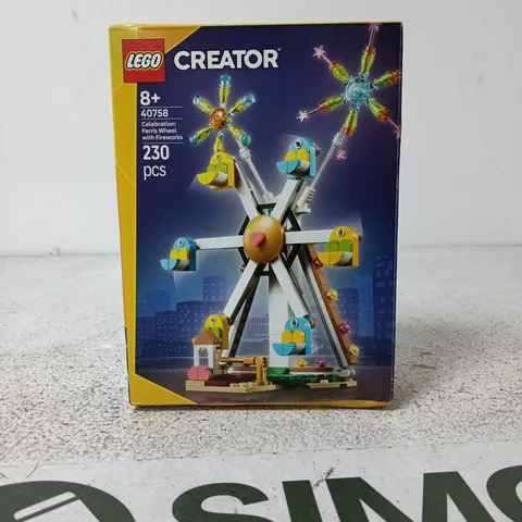 LEGO CREATOR CELEBRATION FERRIS WHEEL WITH FIREWORKS