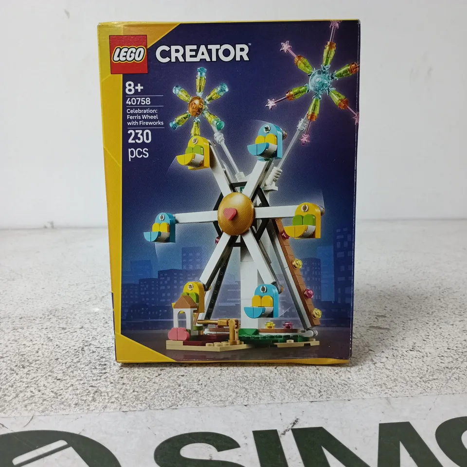 LEGO CREATOR CELEBRATION FERRIS WHEEL WITH FIREWORKS