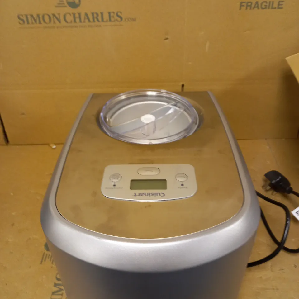 CUISINART ICE CREAM & GELATO PROFFESSIONAL FREEZE BOWL 