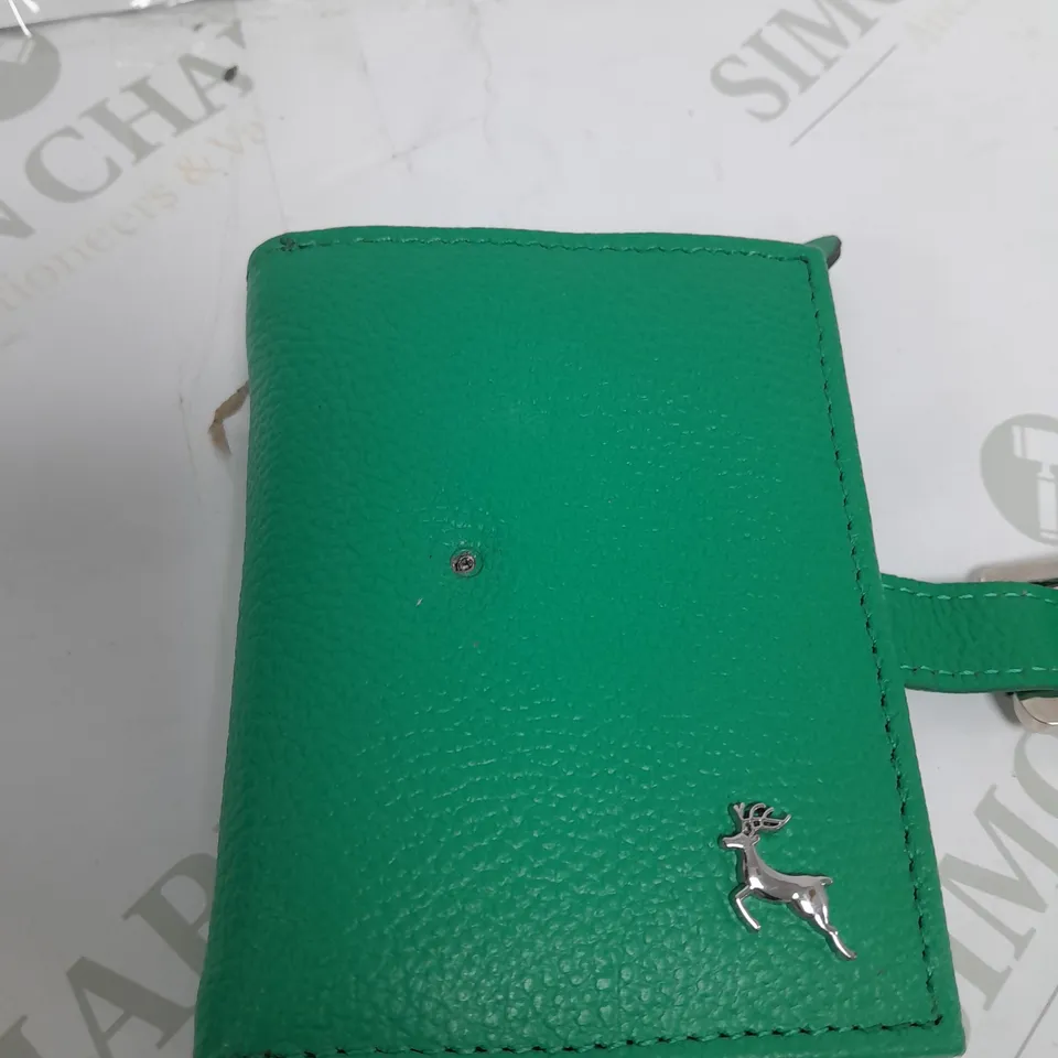 ASHWOOD STELLA RFID LEATHER PURSE - GREEN