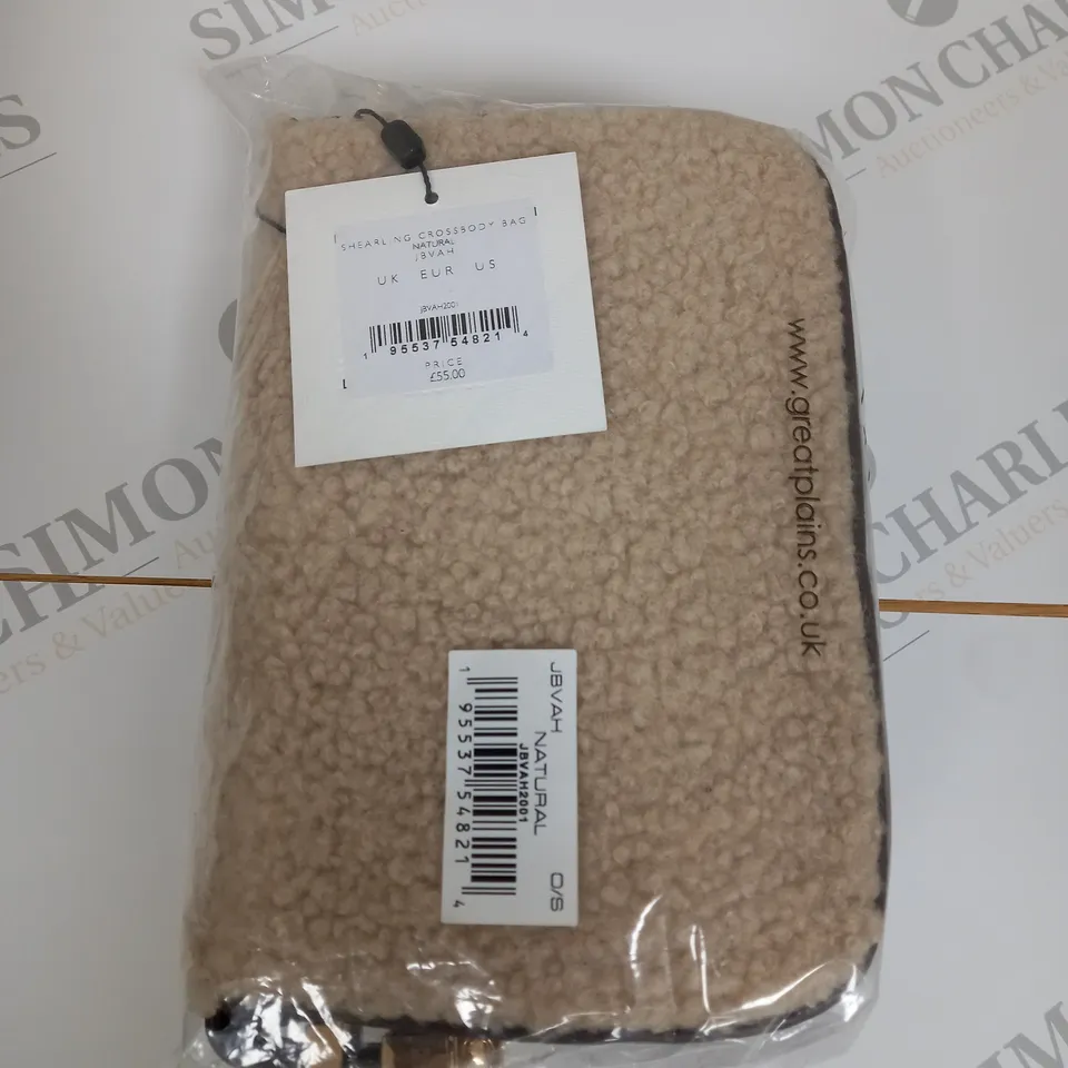 SHEARLING CROSSBODY BAG 