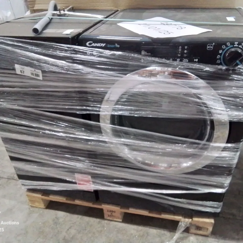 PALLET OF APPROXIMATELY 4 UNPROCESSED RAW RETURN WHITE GOODS TO INCLUDE;