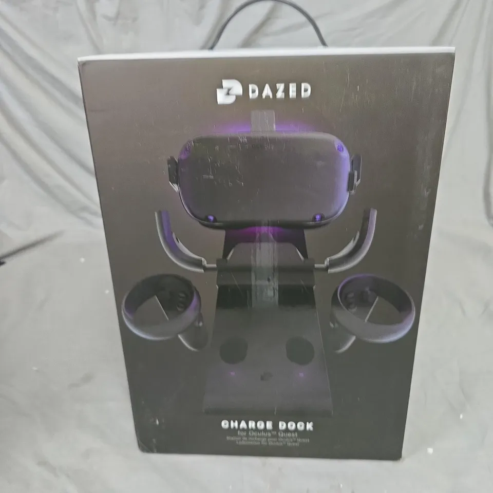 DAZID CHARGE DOCK FOR OCULUS QUEST – VR HEADSET CHARGING STATION