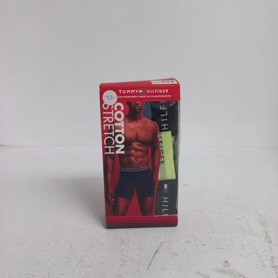 TOMMY HILFIGER XXL COTTON STRETCH 3 PACK BOXERS