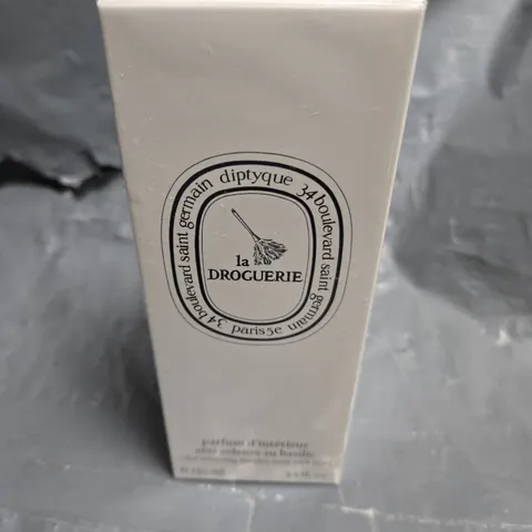 BOXED AND SEALED LA DROGUERIE DIPTYQUE ODOR REMOVING INTERIOR SCENT WITH BASIL 150ML