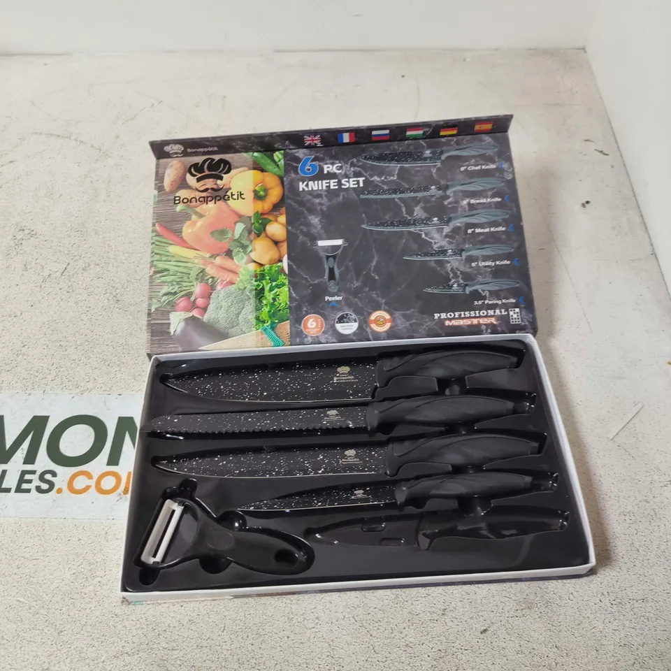 BONAPPETIT 6-PIECE KNIFE SET