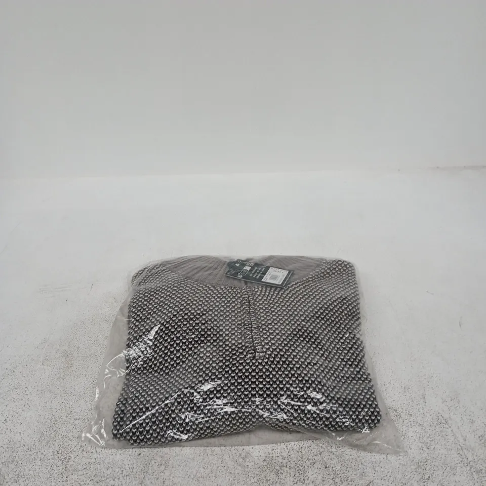 WHITE STUFF ATTADALE FUNNEL NECK KNIT – GREY UK L