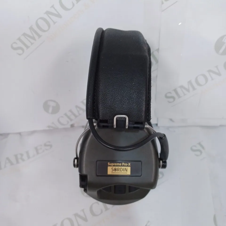 SORDIN SUPREME PRO-X EAR DEFENDERS WITH CARRY CASE