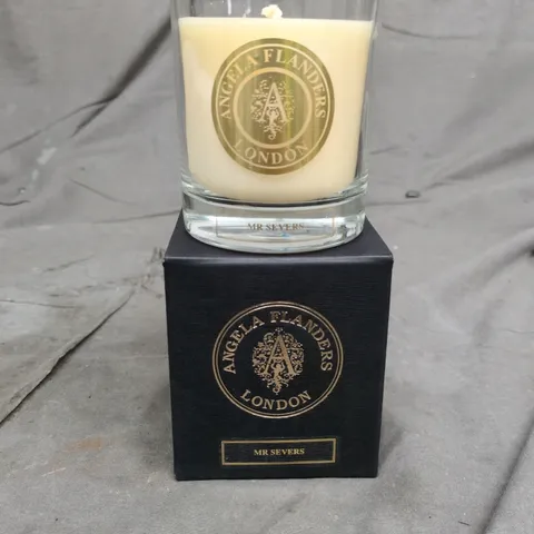 ANGELA FLANDERS LONDON CANDLE – MR SEVERS, CLEAR GLASS