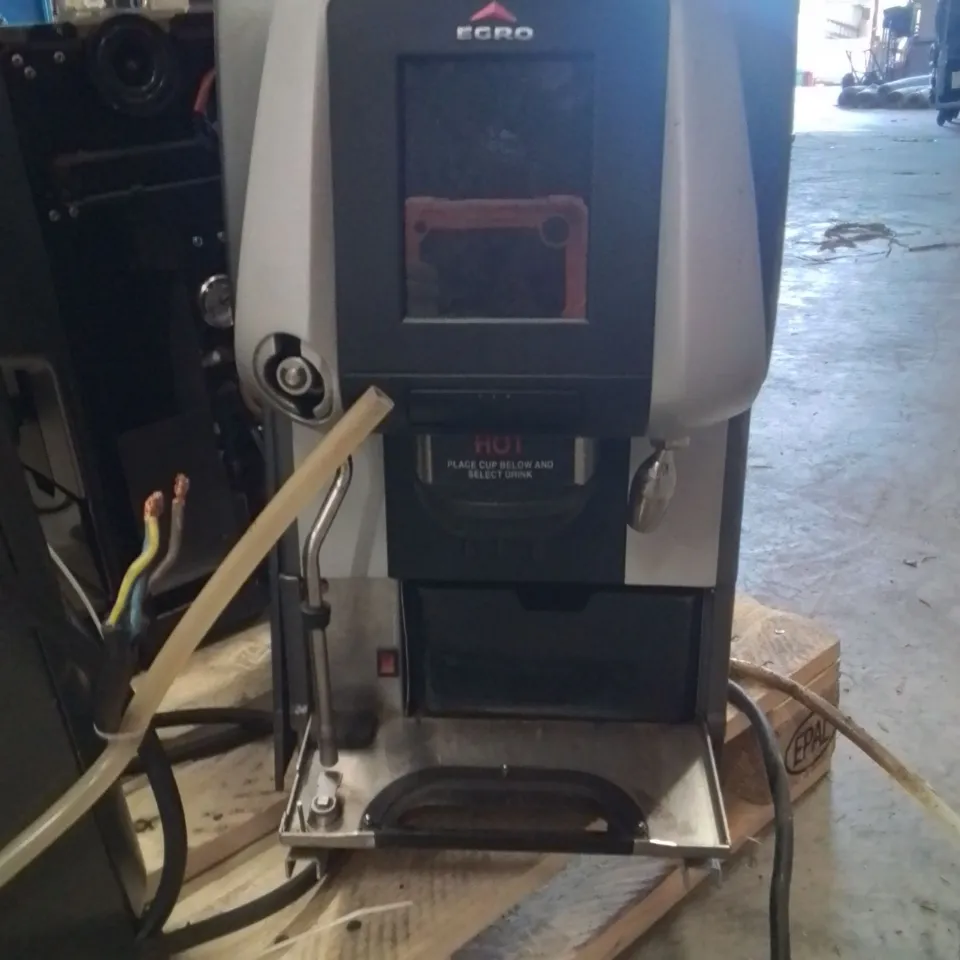 EGRO ONE TOP MILK BEAN TO CUP COFFEE MACHINE WITH KS7 FRIDGE