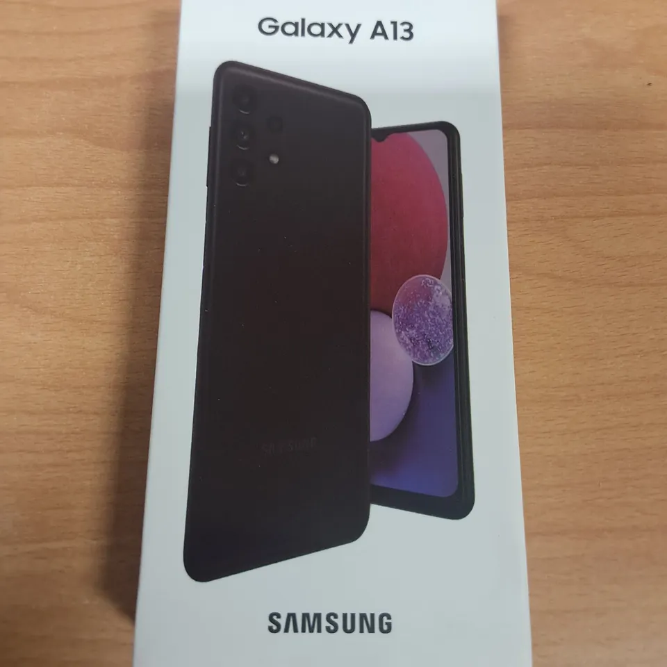 BOXED SAMSUNG GALAXY A13 64GB IN BLACK - SM-A137F