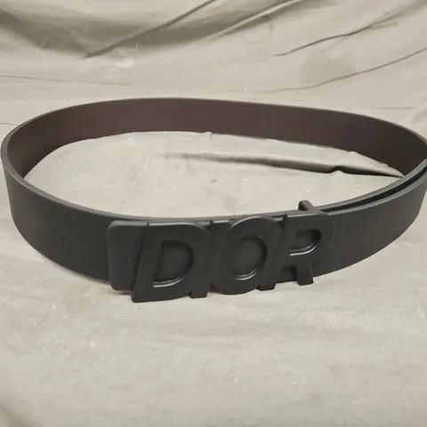 BLACK DIOR BELT