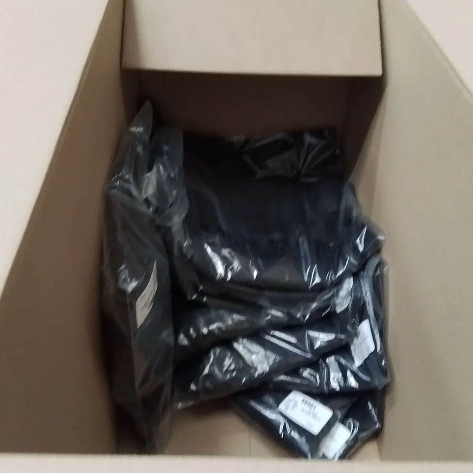 BOXED BRAND NEW APPROXIMATELY 11 JD WILLIAMS JACQUARD WRAP SKIRT BLACK SIZE 20