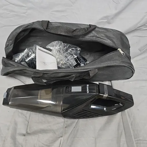 Kärcher Handheld Vacuum Cleaner with Accessories – Black, in Carry Bag