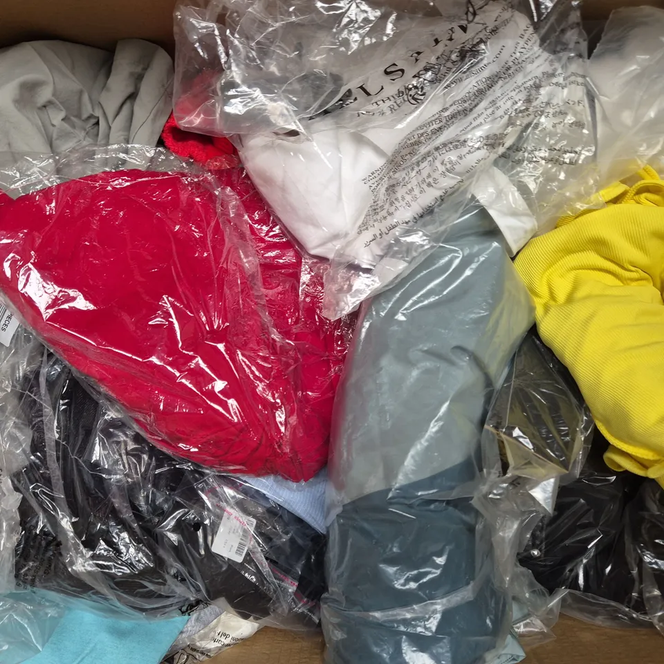 APPROXIMATELY 20 ASSORTED CLOTHING AND FASHION PRODUCTS IN VARIOUS STYLES AND SIZES - COLLECTION ONLY