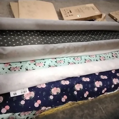 3 ASSORTED ROLLS OF LINEN