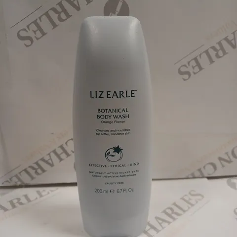 LIZ EARLE ORANGE FLOWER BOTANICAL BODY WASH SHOWER GEL 200ML