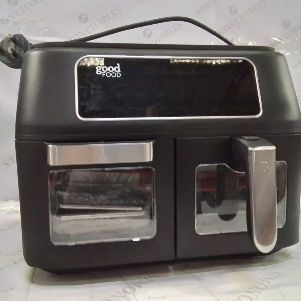 BOXED GOOD FOOD DUAL COMPARTMENT AIR FRYER OVEN