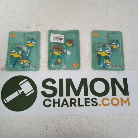 CORD HOLDER CABLE ORGANISERS (DUCK DESIGN) – 3-PACK
