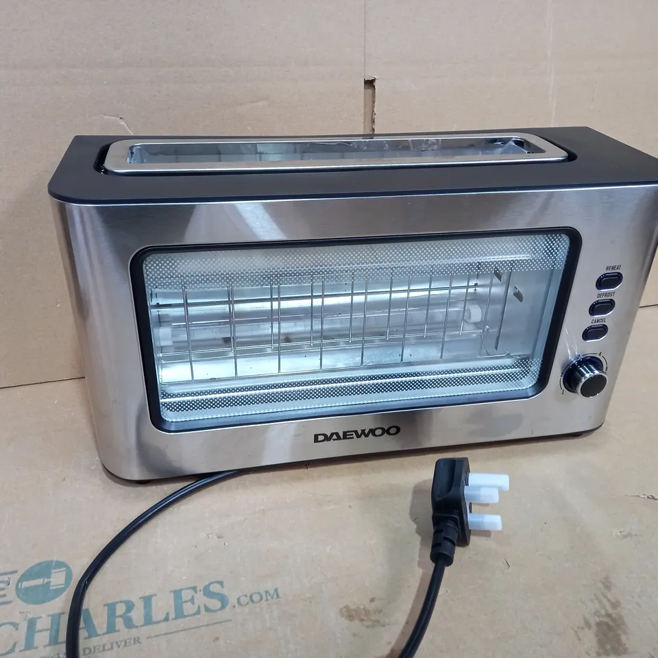 DAEWOOD GLASS TOASTER