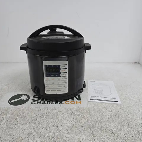 GEORGE HOME PRESSURE COOKER WITH USER GUIDE UNBOXED