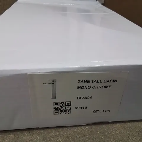 BOXED ZANE TALL BASIN MONO CHROME FAUCET 