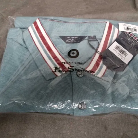BEN SHERMAN POLO SHIRT – PETROL BLUE – XXL
