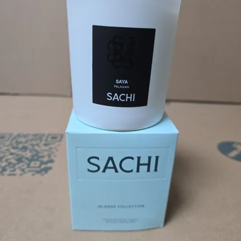 SACHI ISLANDS COLLECTION CANDLE β WHITE JAR 220G