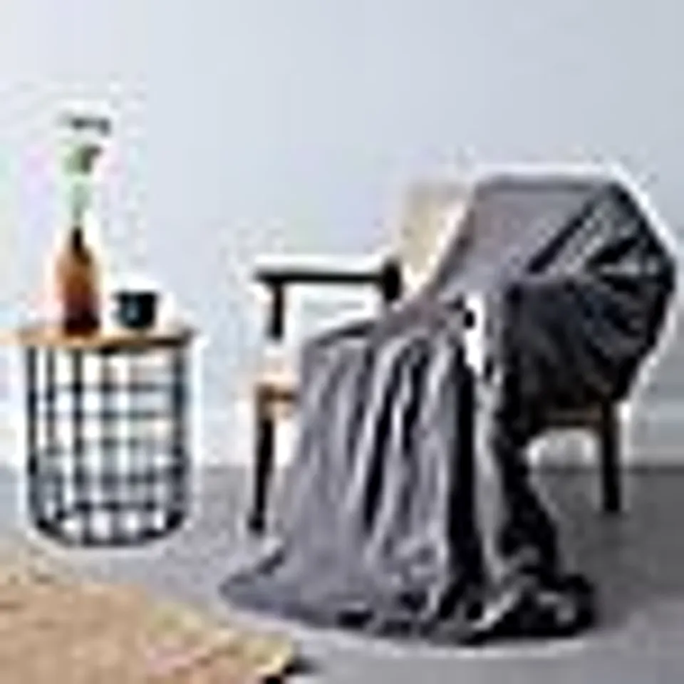COZEE HOME FAMILY SIZED FAUX FUR & VELVETSOFT HEATED THROW