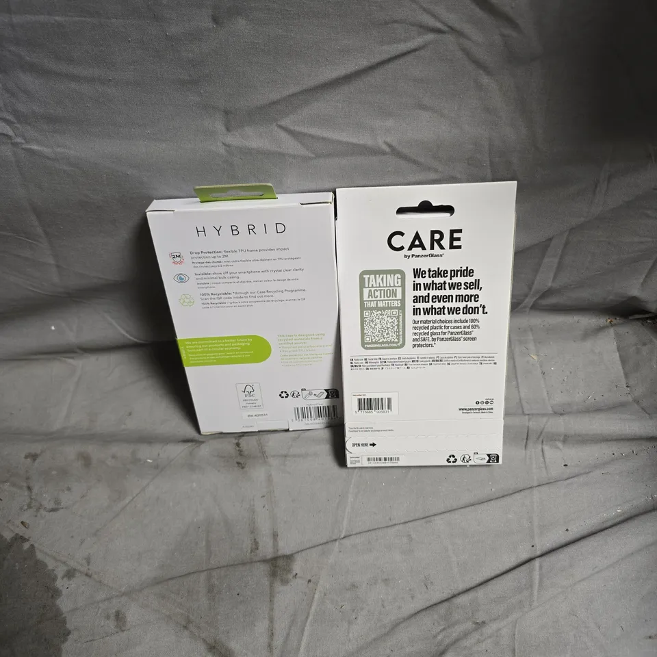 BOX OF APPROXIMATELY 30 PHONE PROTECTIVE COVERS FOR APPLE AND SAMSUNG PRODUCTS