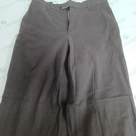 JACK & JONES LOOSE BROWN TROUSERS - 30W L32