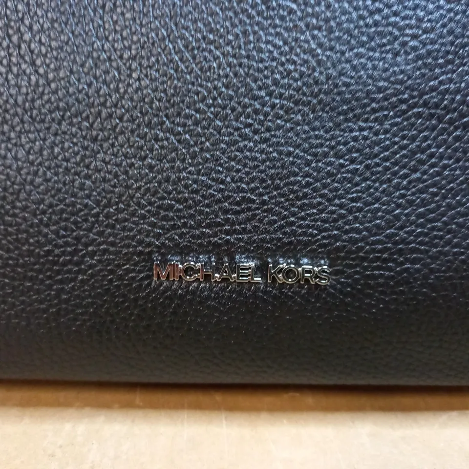 LEATHER MICHAEL KORS HANDBAG