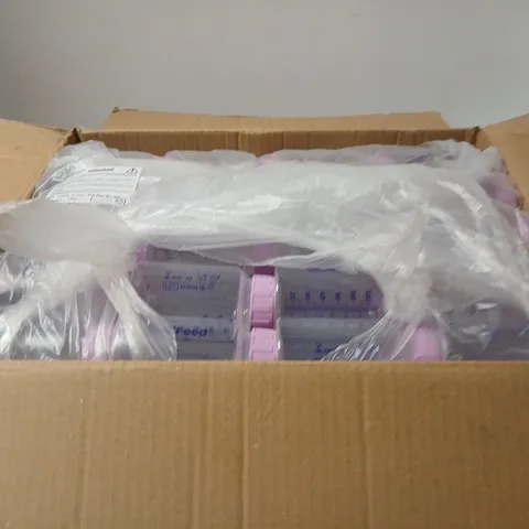 STERIFEED 130ML STERILE DISPOSABLE STORAGE BOTTLES 100 BULK PACK