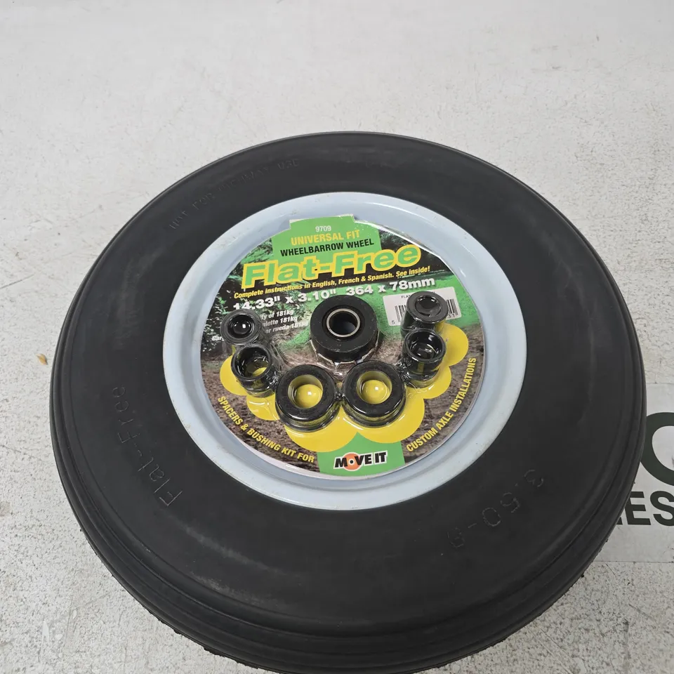 MOVE IT UNIVERSAL FLAT-FREE WHEELBARROW WHEEL