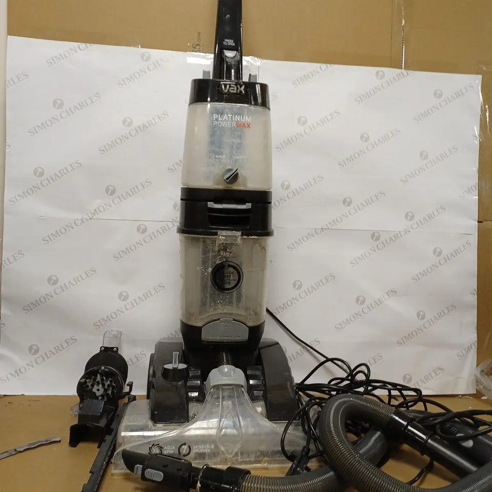 VAX PLATINUM POWER MAX CARPET CLEANER