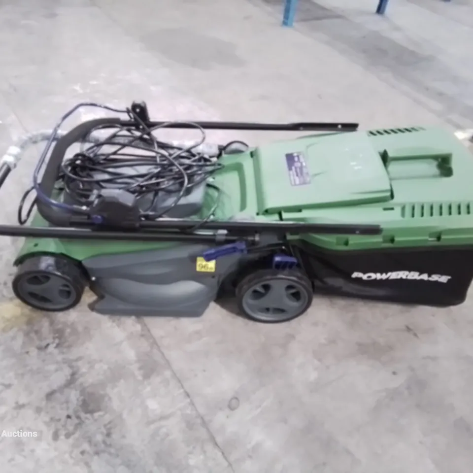 POWERBASE CORDED 1600W 220-240V ROTARY LAWN MOWER