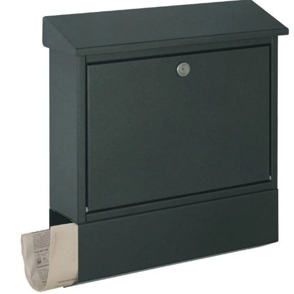 LETTERBOX WITH PERSONALIZATION COLOUR GRAPHITE 