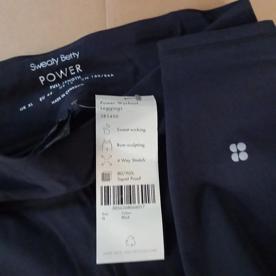 SWEATY BETTY POWER WORKOUT LEGGINGS - XL