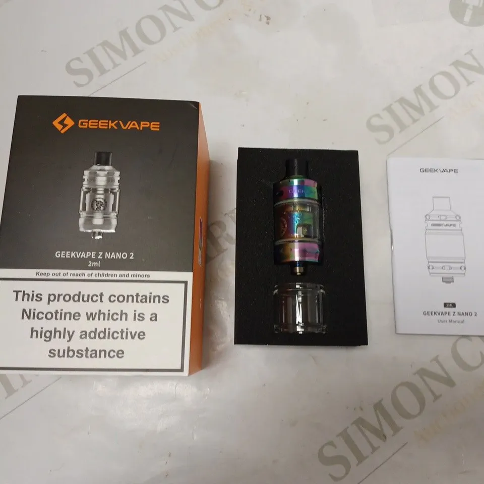 BOXED GEEKVAPE Z NANO-2 2ML WITH MANUAL