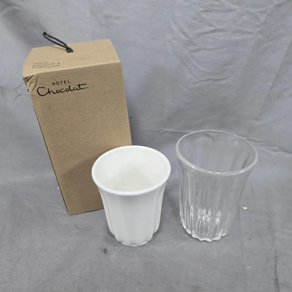 HOTEL CHOCOLAT PODCUP & PODGLASS