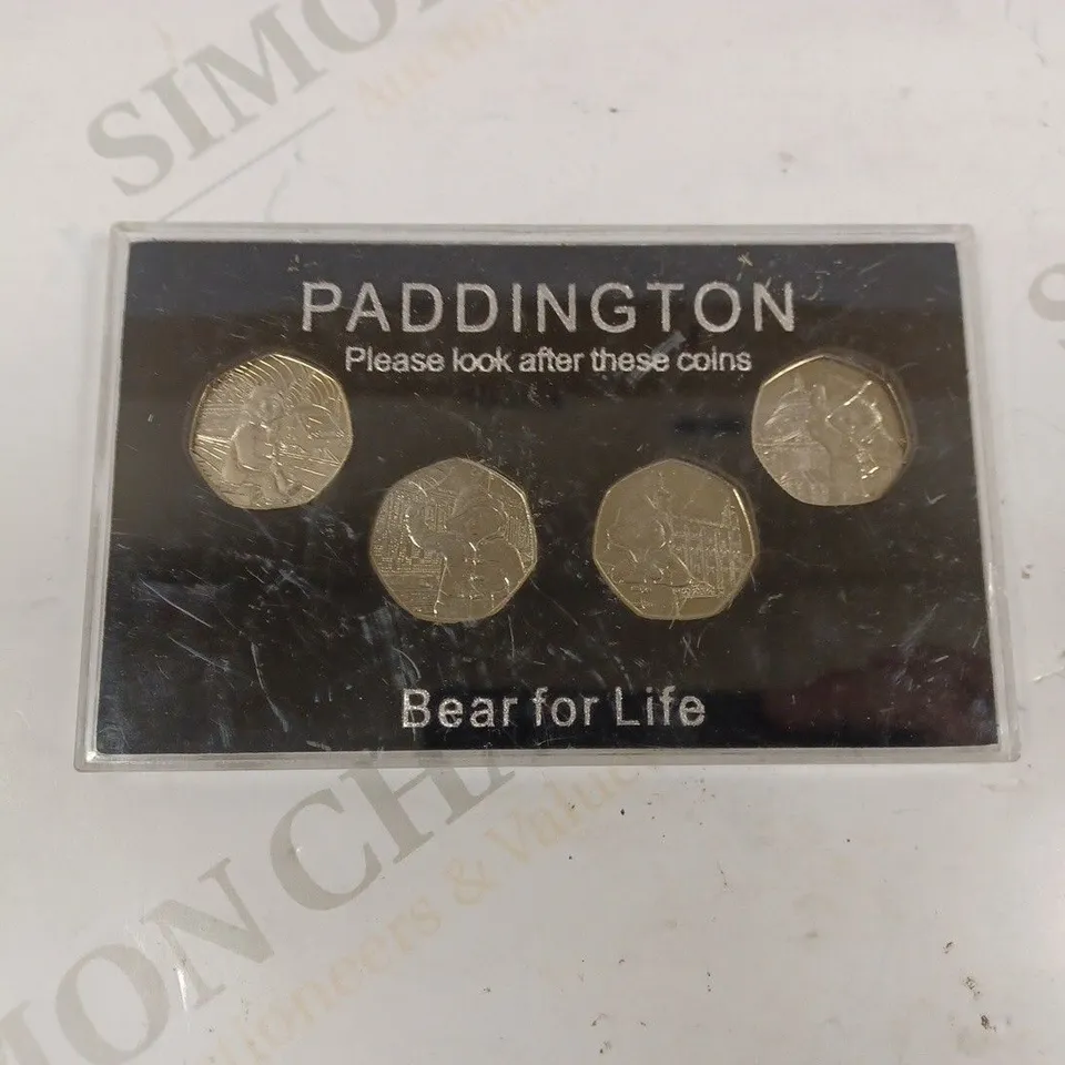 PADDINGTON BEAR FOR LIFE 50P COLLECTION 