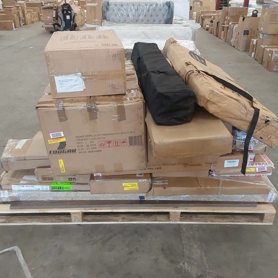 PALLET TO CONTAIN ASSORTED BOXED FURNITURE AND FURNITURE PARTS