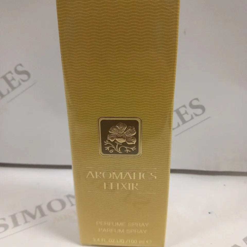 BOXED AND SEALED CLINIQUE AROMATICS ELIXIR PARFUM SPRAY 100ML