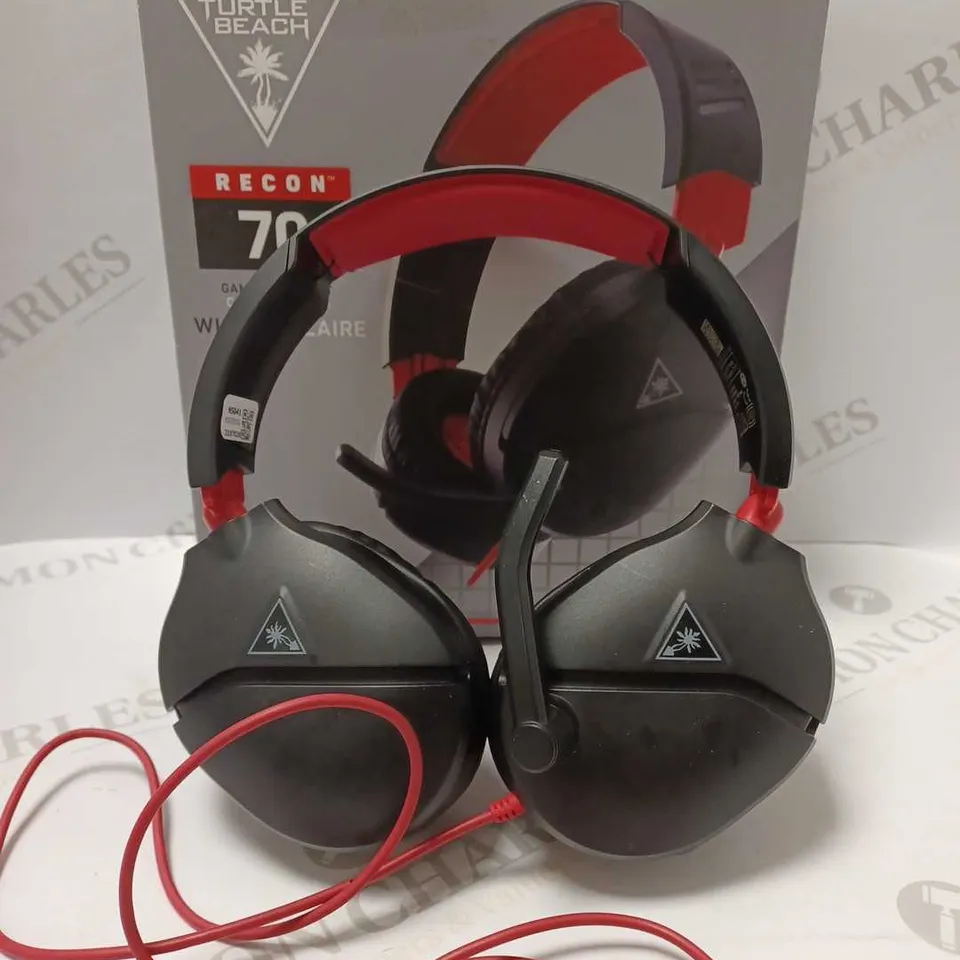 TURTLE BEACH RECON 70N OVER HEAD GAMING HEADSET
