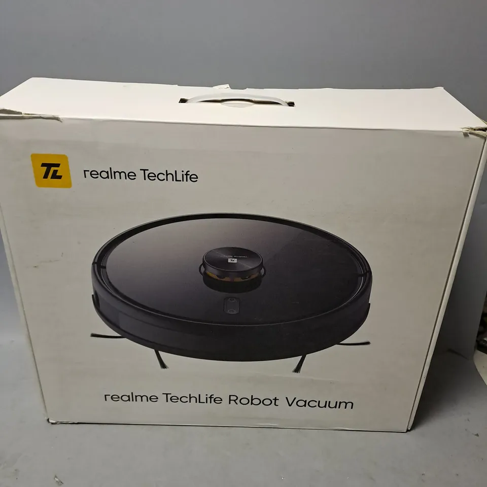 BOXED REALME TECHLIFE ROBOT VACUUM