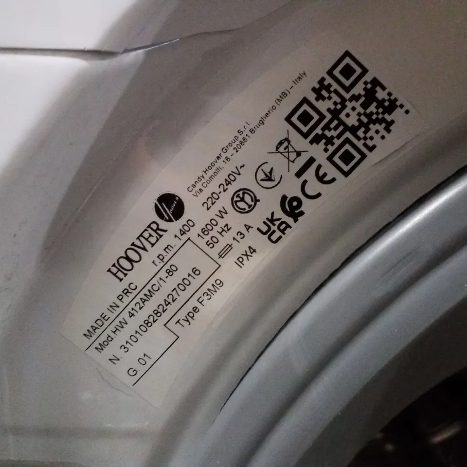 Hoover H-WASH 500 Front-Loading Washing Machine – 12kg
