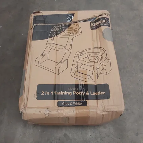 BOXED KIDOOLA 2 IN 1 TRAINING POTTY & LADDER