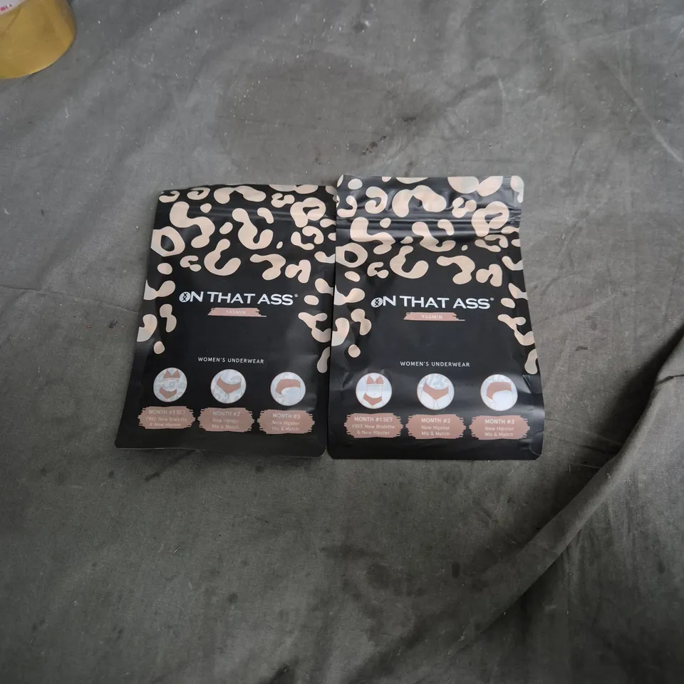 ON THAT ASS WOMEN'S UNDERWEAR – 2-PACK